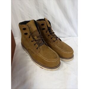 Brunt Marin Comp Toe Boots Mens Size 14 Brown Leather Work Safety